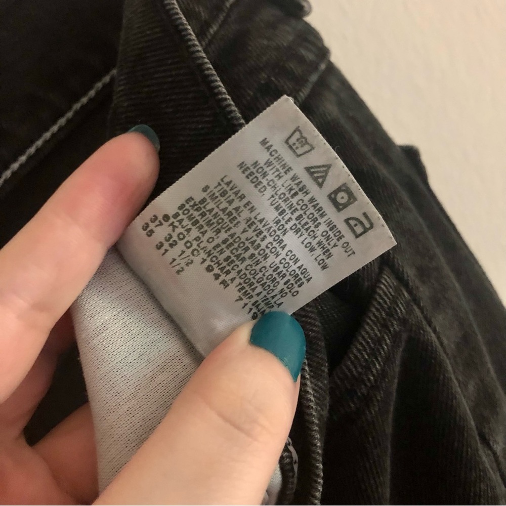 Vintage Y2K Chic Plus Size Black Denim Capri Pants - Picture 7 of 8